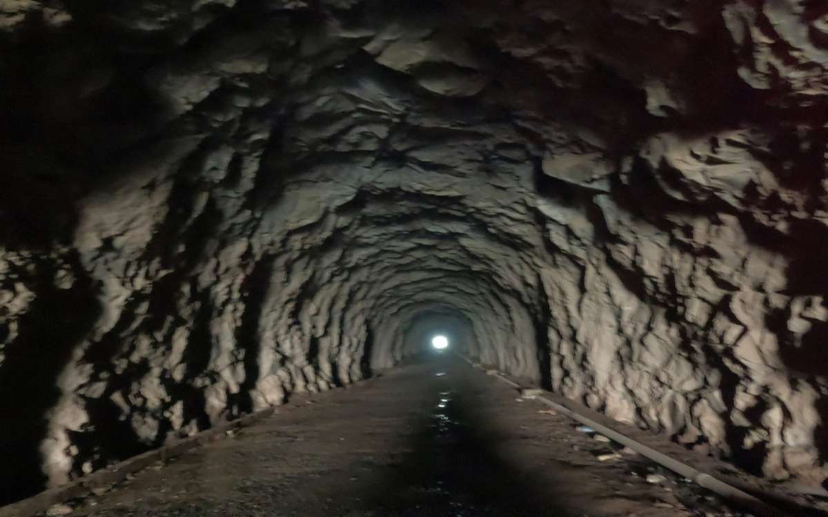 Kumbhe Waterfall Tunnel